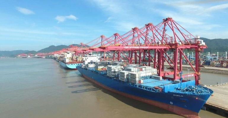12月初中國主要港口集裝箱吞吐量增長4.1%