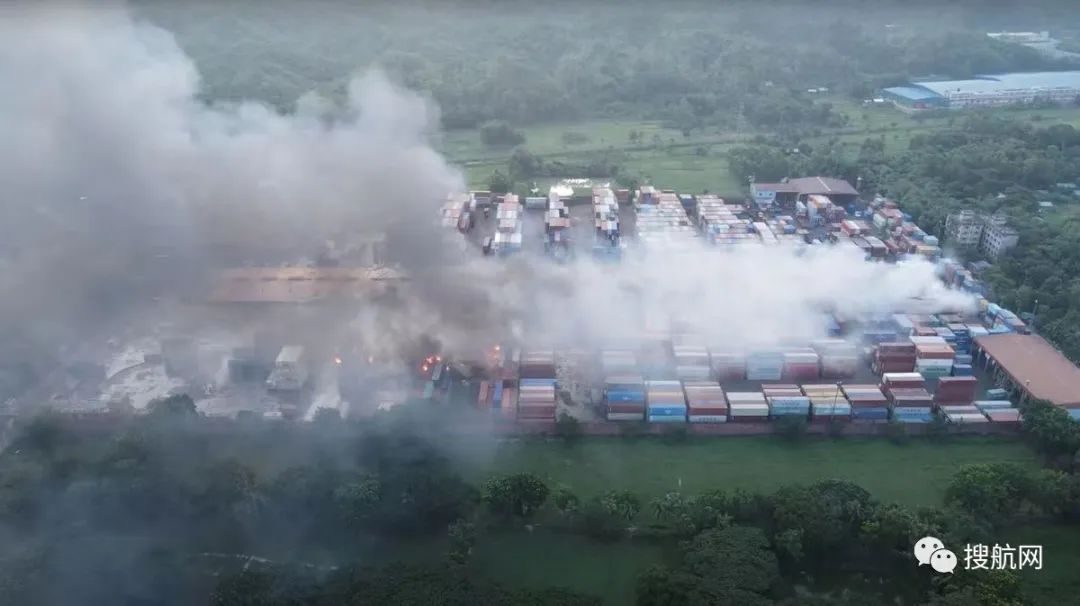 突發(fā)！一集裝箱堆場爆炸起火，49人遇難1000多個貨柜被燒毀！經(jīng)濟(jì)損失或超1億美元
