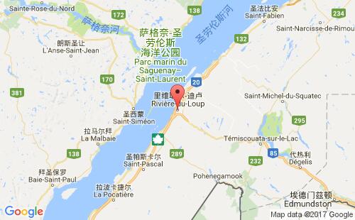 里維耶爾-迪盧港口地圖