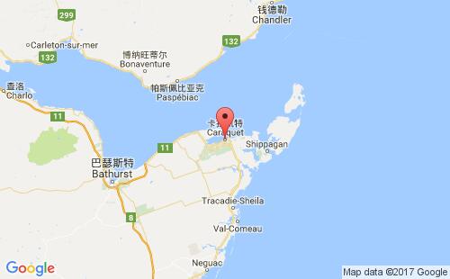 卡拉凱特港口地圖