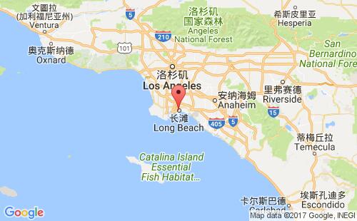 長灘港口地圖