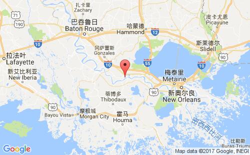 格拉梅西港口地圖