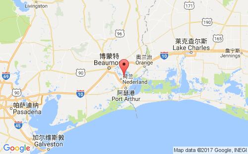 內(nèi)奇斯港港口地圖