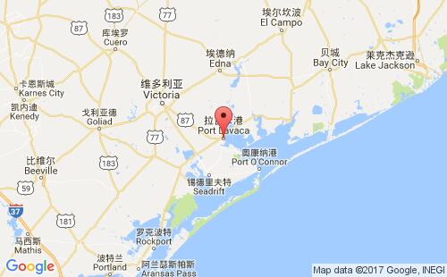 拉瓦卡港港口地圖