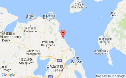 格萊納姆港口地圖