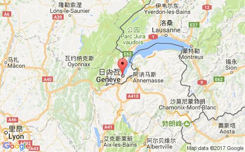 日內(nèi)瓦港口地圖