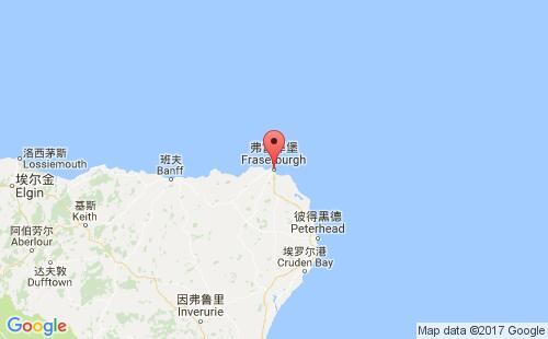 弗雷澤堡港口地圖