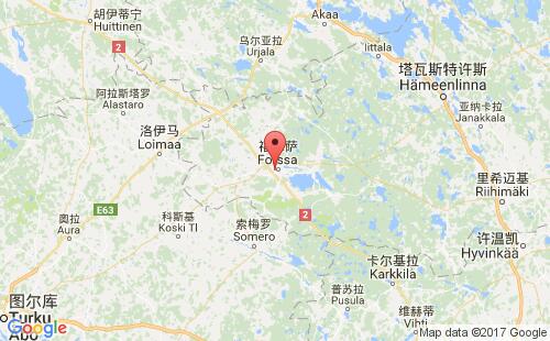 福爾薩港口地圖