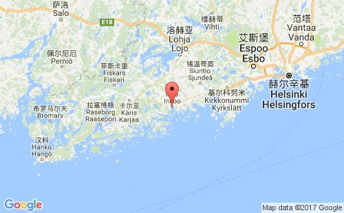 因科港口地圖