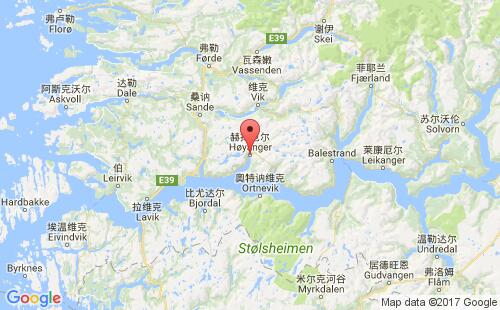 赫揚(yáng)厄爾港口地圖