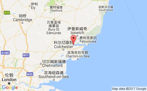 米斯特利港口地圖