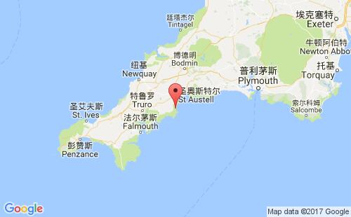 梅瓦吉西港口地圖