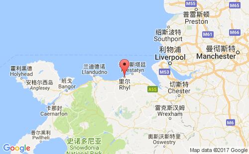 里爾港口地圖