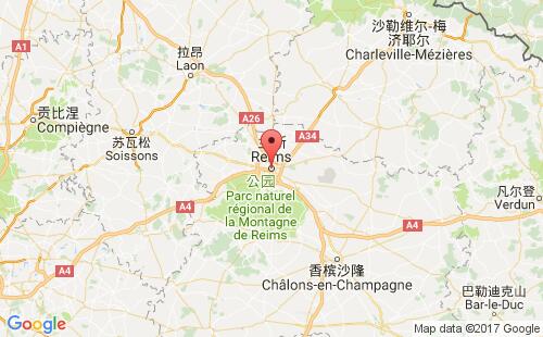 蘭斯港口地圖