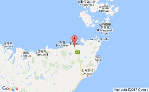 瑟索港口地圖