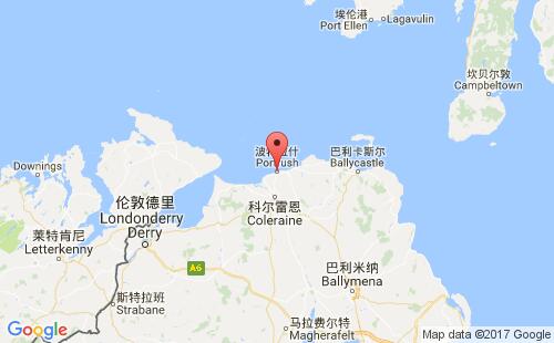 波特拉什港口地圖