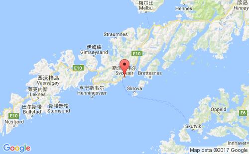 斯沃爾韋爾港口地圖