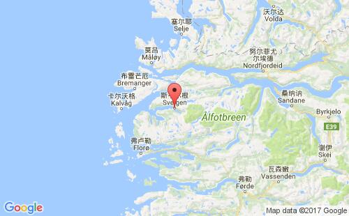 斯韋爾根港口地圖