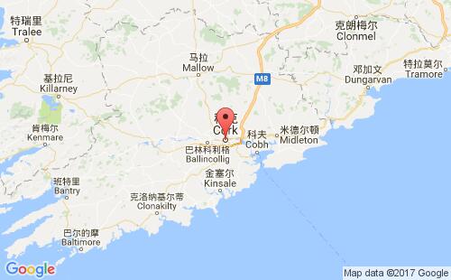 科克港口地圖