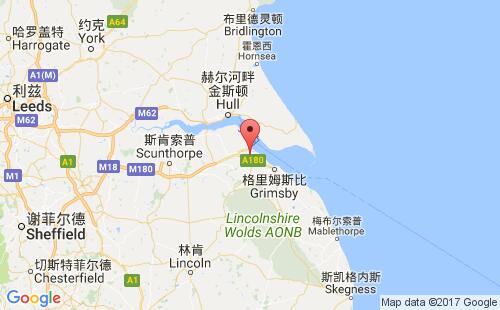 伊明赫姆港口地圖