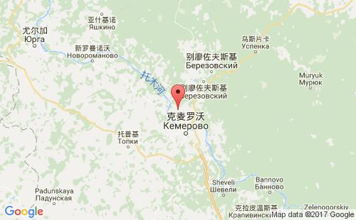 塔烏港口地圖