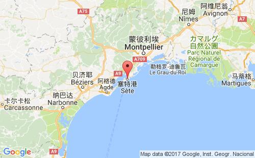 塞特港口地圖