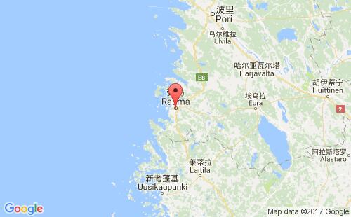 勞馬港口地圖