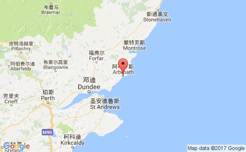 阿布羅斯港口地圖