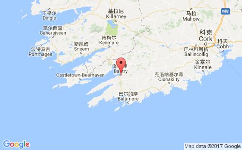 班特里港口地圖