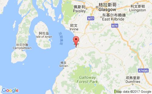 艾爾港口地圖