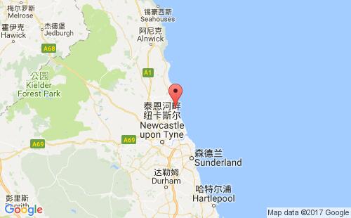 布萊斯港口地圖