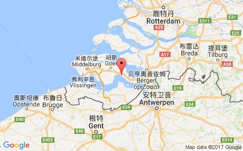 漢斯韋爾特港口地圖