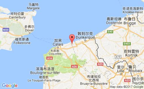 格拉沃利訥港口地圖