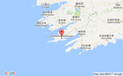 卡斯爾頓貝爾港口地圖