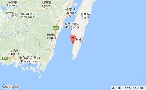 代格港港口地圖