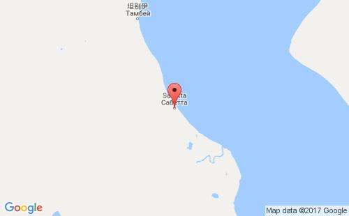 薩貝塔港口地圖