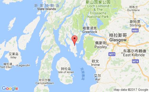羅斯西港口地圖