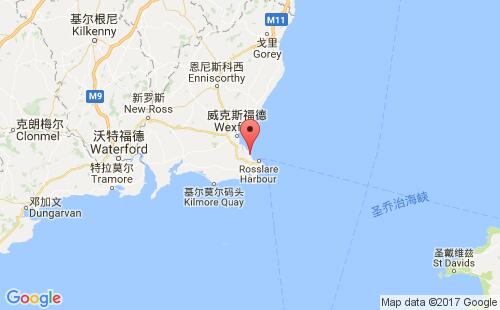 羅斯萊爾港口地圖