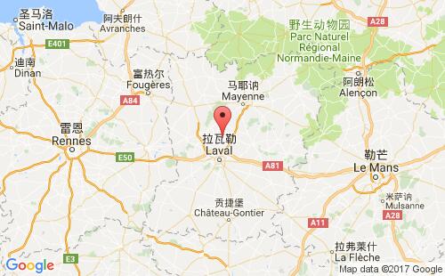 朗姆港口地圖