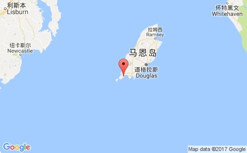 圣馬里港港口地圖