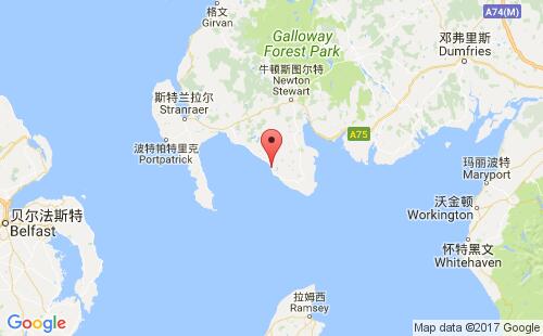 威廉港港口地圖