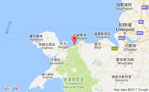 彭邁恩毛爾港口地圖