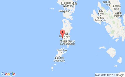 洛赫博伊斯代爾港口地圖