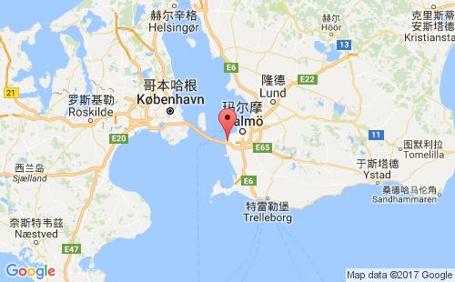 利姆港港口地圖