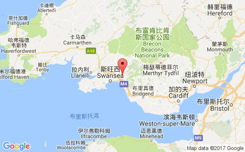 尼思港口地圖