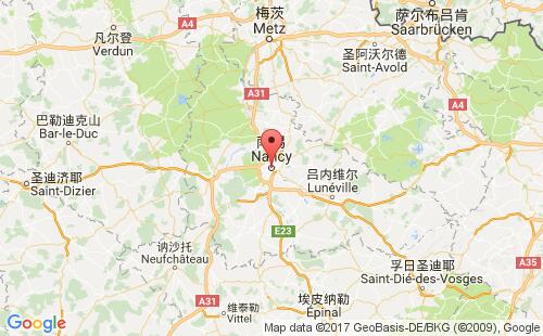 南錫港口地圖