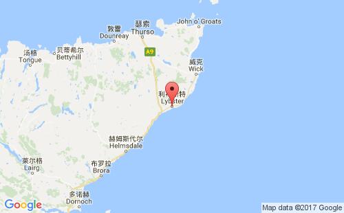 利布斯特港口地圖