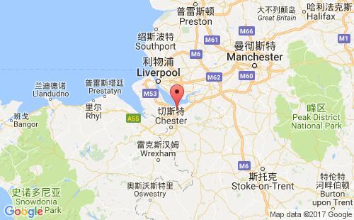 斯坦洛港口地圖