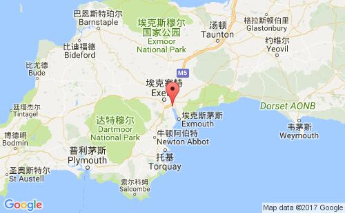 托普瑟姆港口地圖