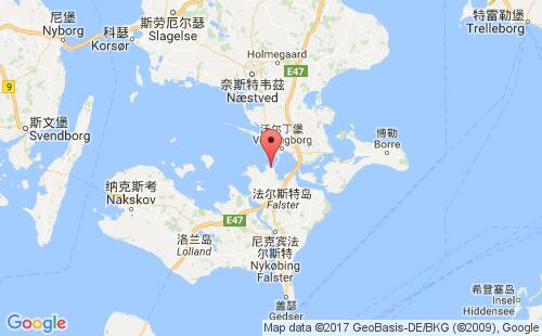 奧勒霍茲港口地圖